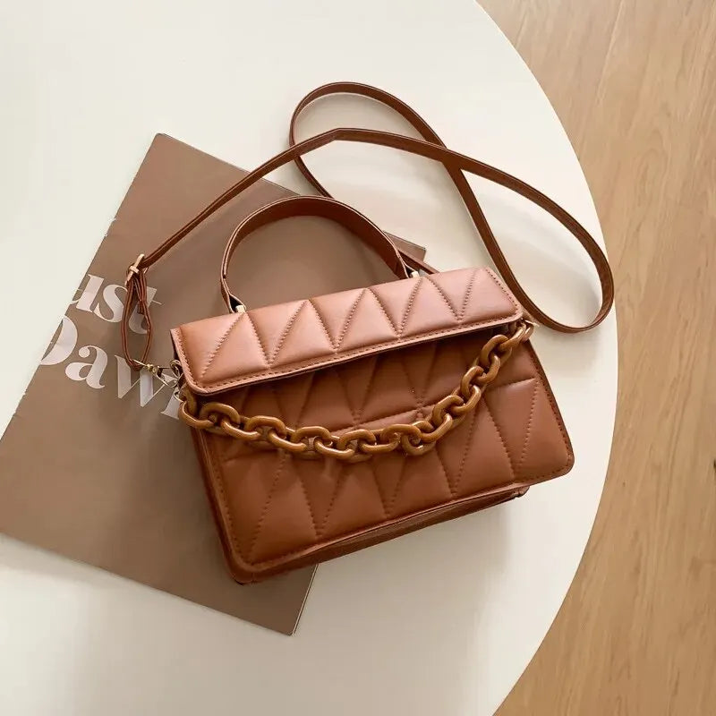 Verra Crossbody | Square Plaid Crossbody Bag - Rodammy