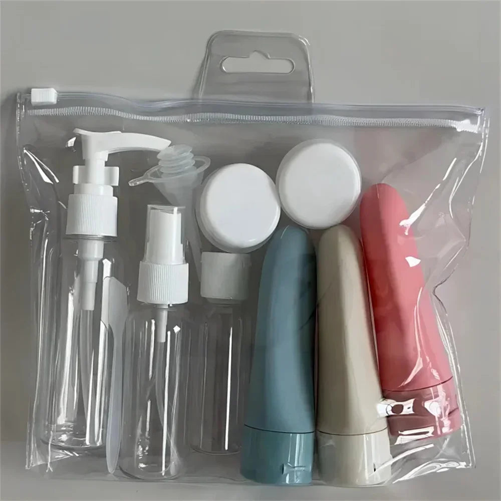 EssentialS Bag | 11pcs Travel Bottles Set With Storage - Rodammy