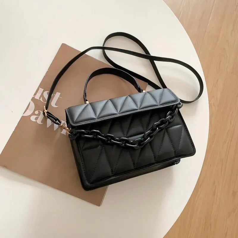 Verra Crossbody | Square Plaid Crossbody Bag - Rodammy