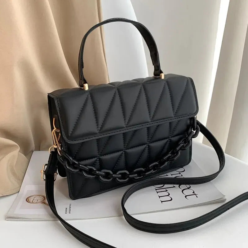 Verra Crossbody | Square Plaid Crossbody Bag - Rodammy