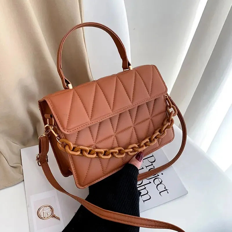Verra Crossbody | Square Plaid Crossbody Bag - Rodammy